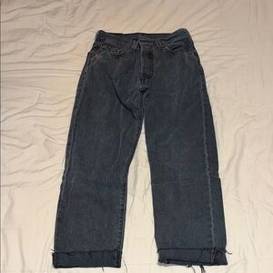 Women’s Levi Black Denim Jeans W25 L26